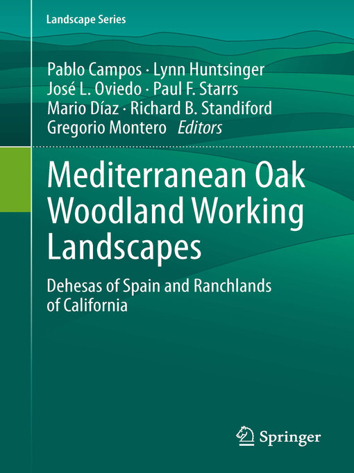 Title details for Mediterranean Oak Woodland Working Landscapes by Pablo Campos - Available